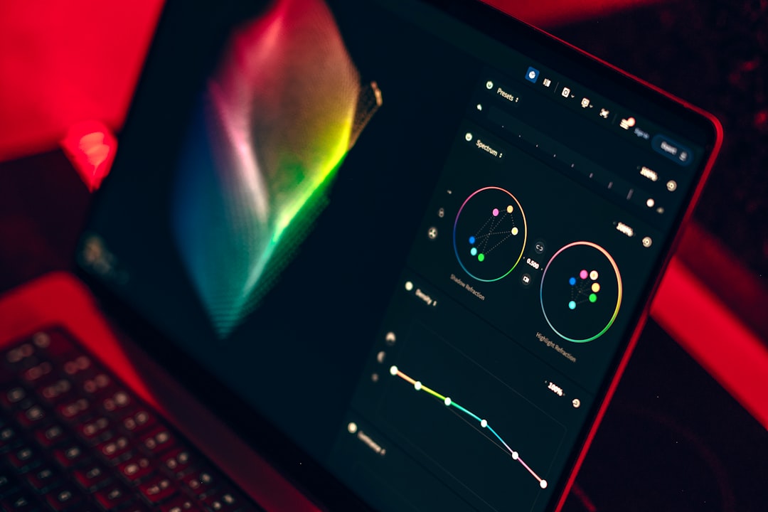 Futuristic technology interface